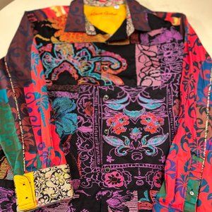 Robert Graham Limited Edition Embroidered button down shirt in XXL